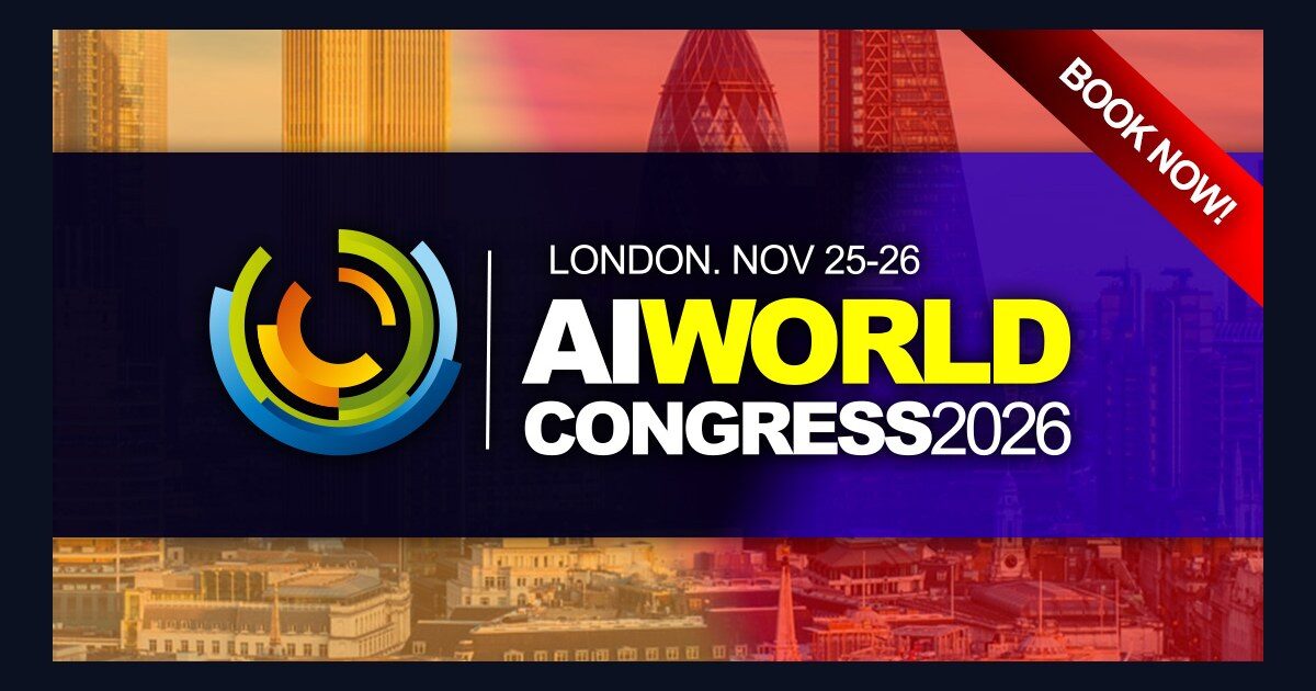 Imagen oficial del evento, difundida por AI Conference London.
