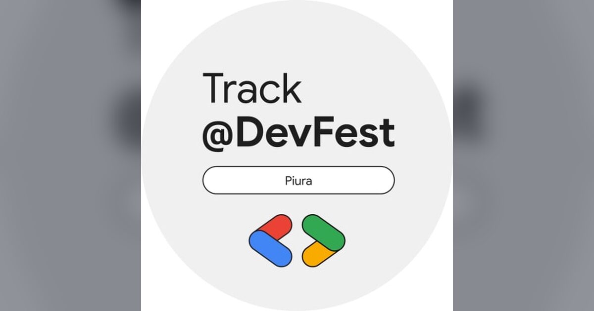 Imagen oficial del evento, difundida por GDG Piura (Google Developer Groups).