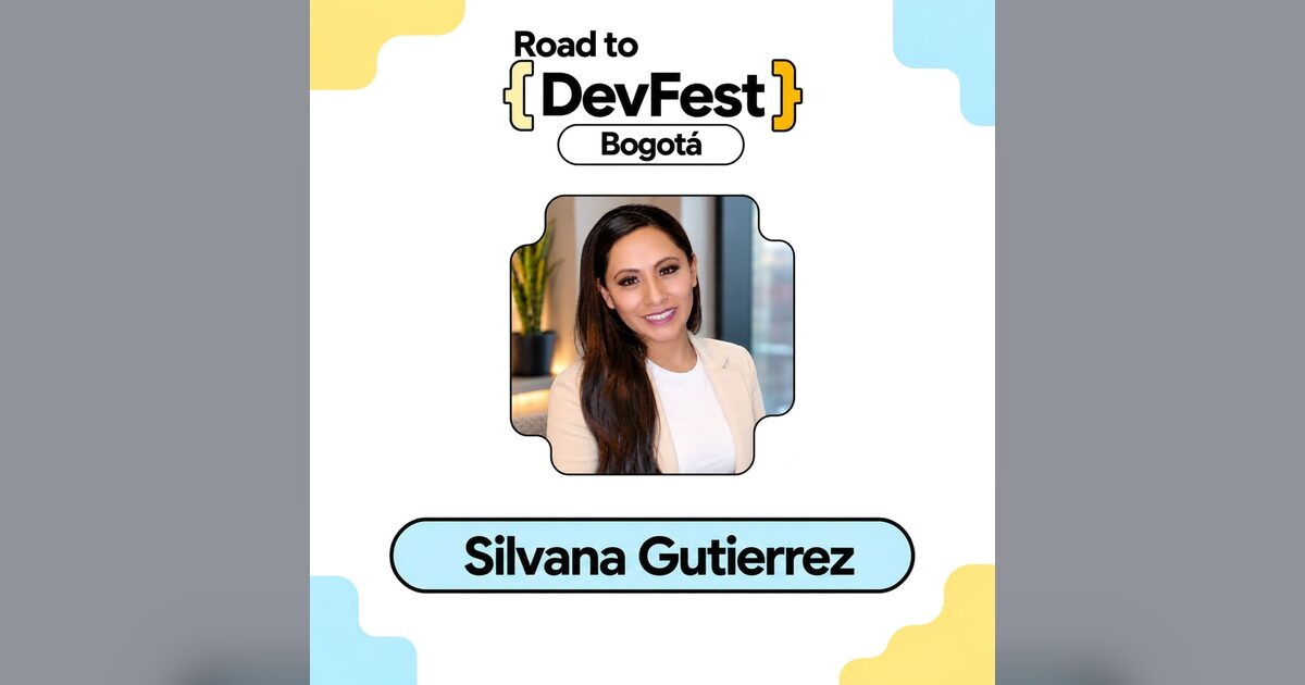 Imagen oficial del evento, difundida por GDG Bogotá (Google Developer Groups).
