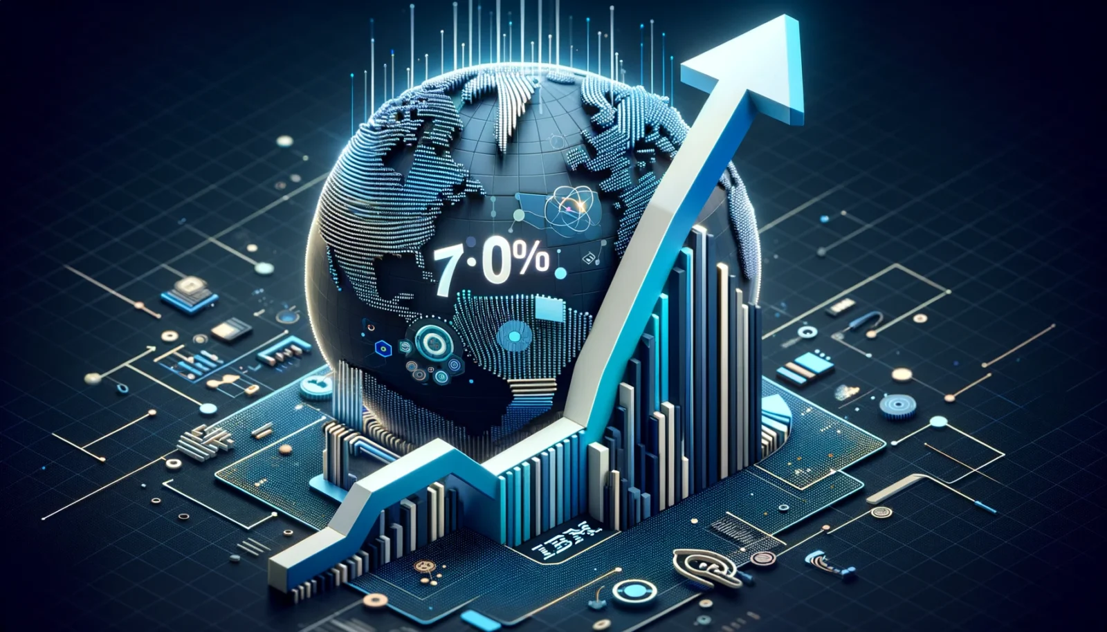 DALL·E-2024-03-24-02.01.37-La-imagen-muestra-un-grafico-ascendente-que-representa-el-crecimiento-del-70-en-la-adopcion-de-la-inteligencia-artificial-por-parte-de-las-empresas-e