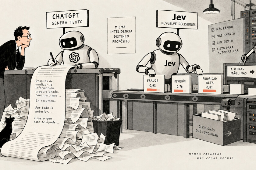 TypeSafe AI lanza Jev, el modelo que decide sin hablar ni alucinar