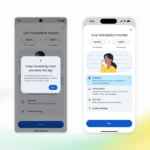 Google Translate suma traducción en segundo plano y por el auricular en vivo