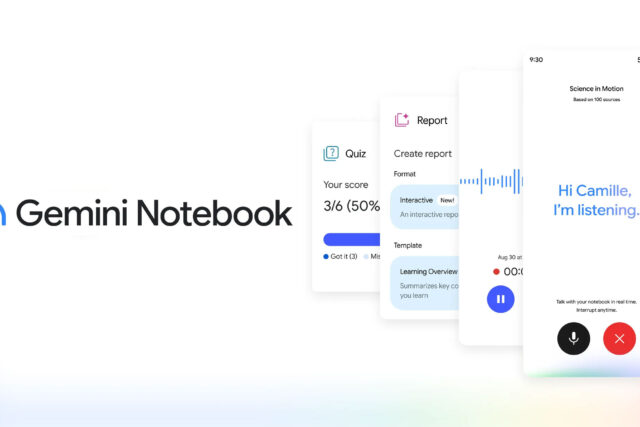 Gemini Notebook renueva el estudio con voz, videos y cuestionarios inteligentes