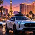 Waymo lanza robotaxis sin conductor en Las Vegas con furgonetas Zeekr