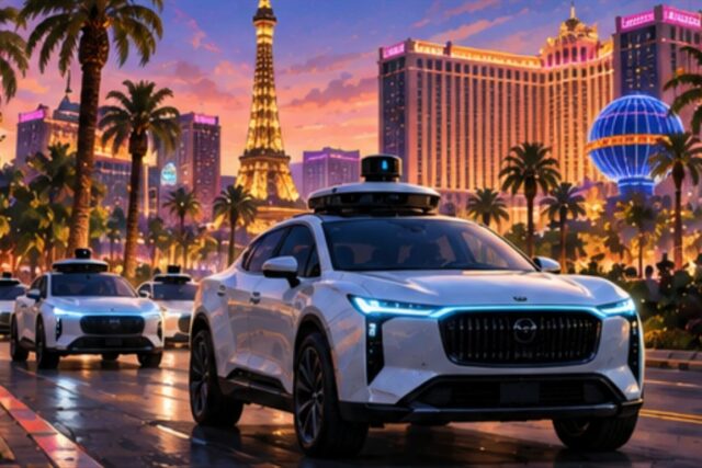 Waymo lanza robotaxis sin conductor en Las Vegas con furgonetas Zeekr