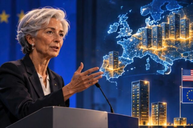 Lagarde advierte: Europa depende de IA que no controla y eso es un riesgo sistémico