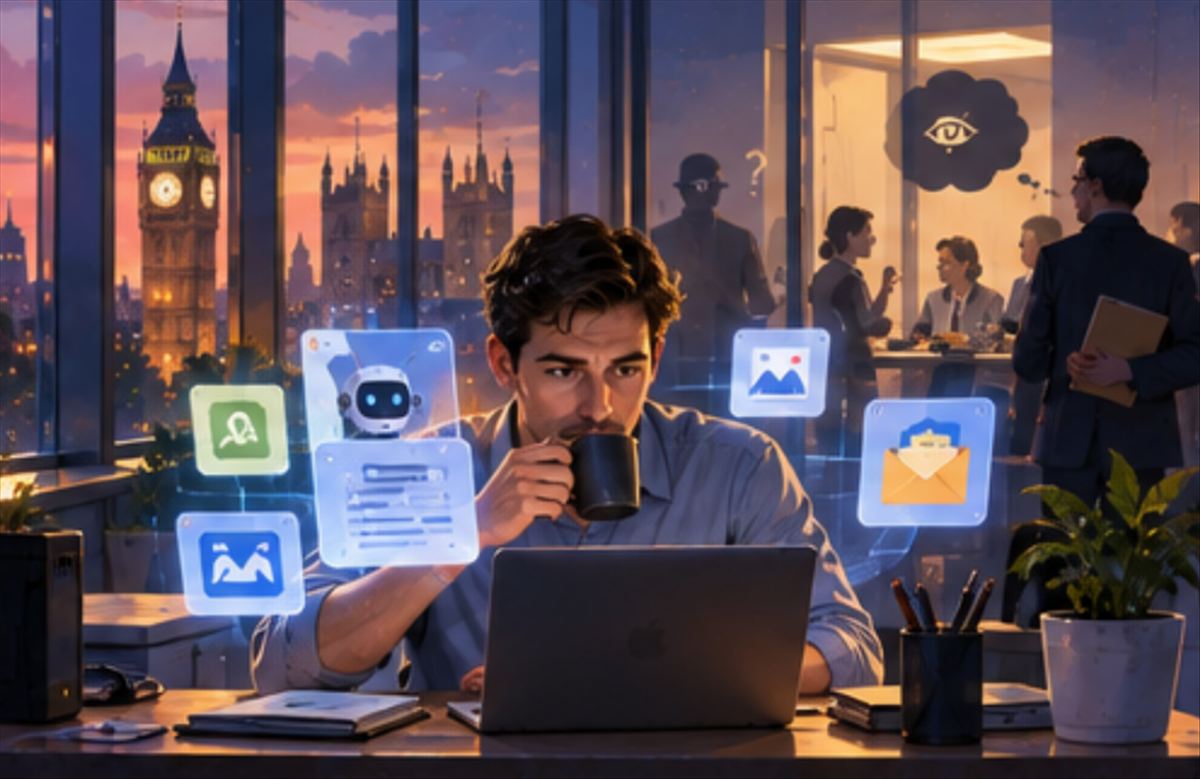 Shadow AI: trabajadores británicos gastan casi mil millones de libras al año en IA no autorizada