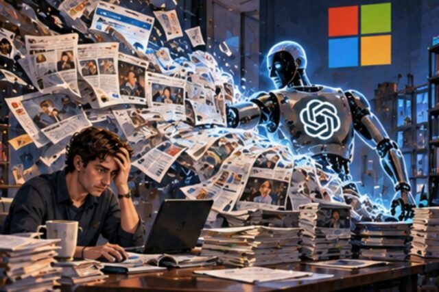 Ejecutivos de Microsoft y OpenAI calificaban de 'robo' el entrenamiento con artículos