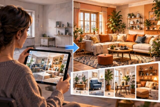 Pinterest presenta Restyle: IA que transforma tu habitación real con solo describirla