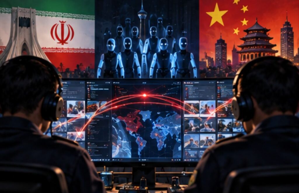 Irán y China ya usan agentes de IA para campañas de desinformación autónomas