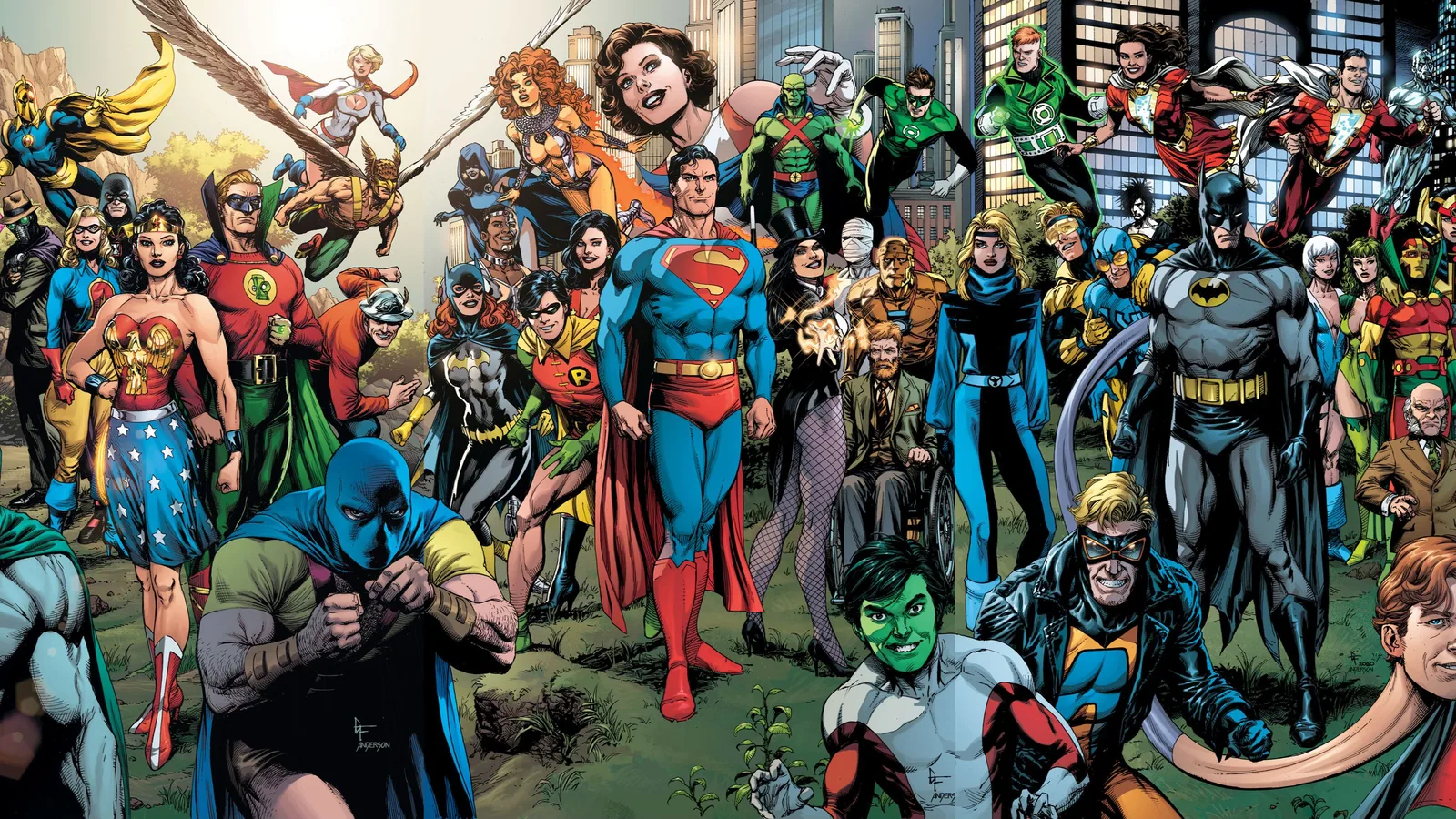 Los mejores superhéroes del universo DC según la Inteligencia Artificial