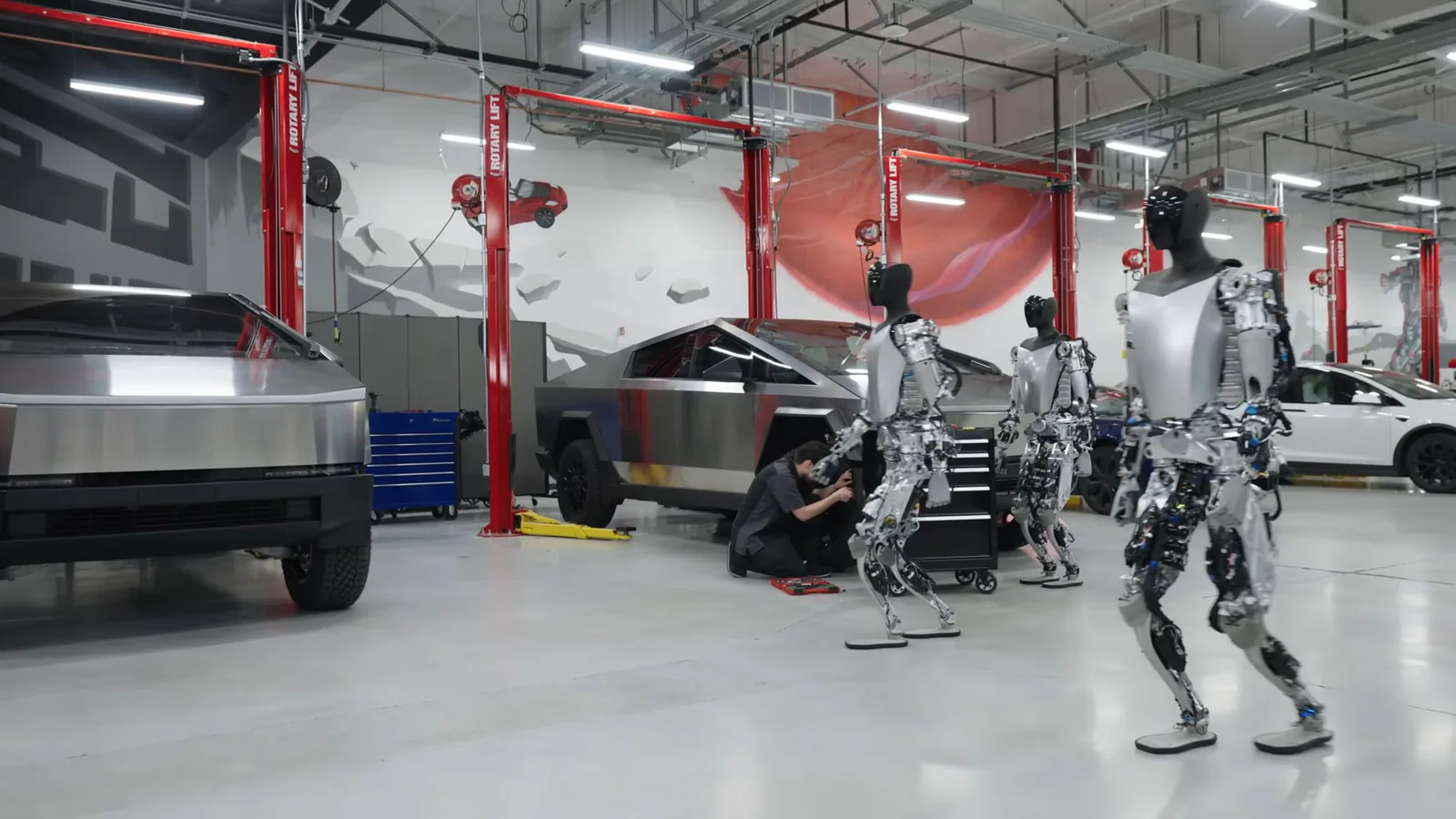 Tesla apuesta por robots y enfrenta manos complejas y empleados molestos