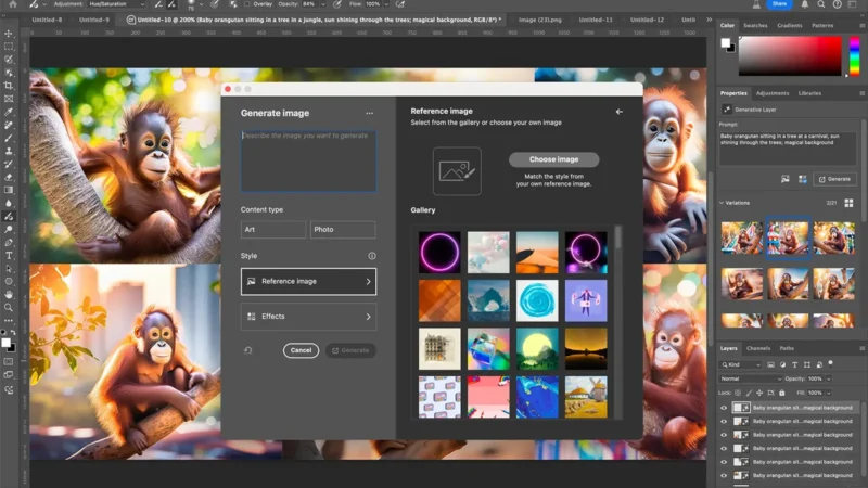 Creador usa IA para clonar la interfaz de Adobe en siete apps