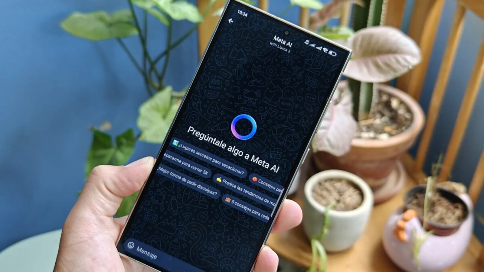 Nueve funciones sorprendentes de Meta, la inteligencia artificial de WhatsApp