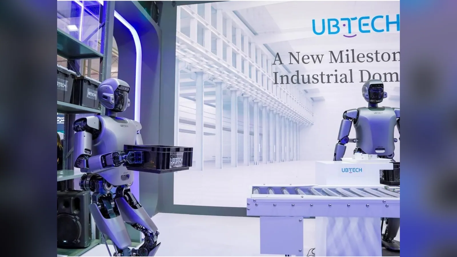 Robots que fabrican robots: UBTECH inaugura megafábrica en China