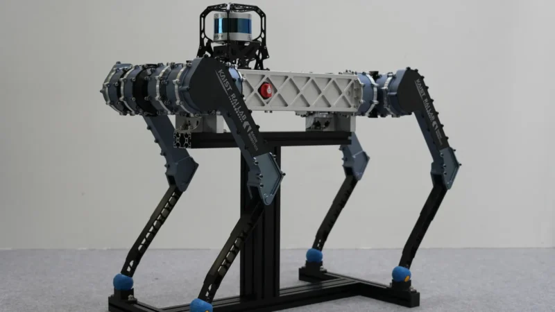 Robot cuadrúpedo completa una maratón en Corea del Sur con una sola carga de batería